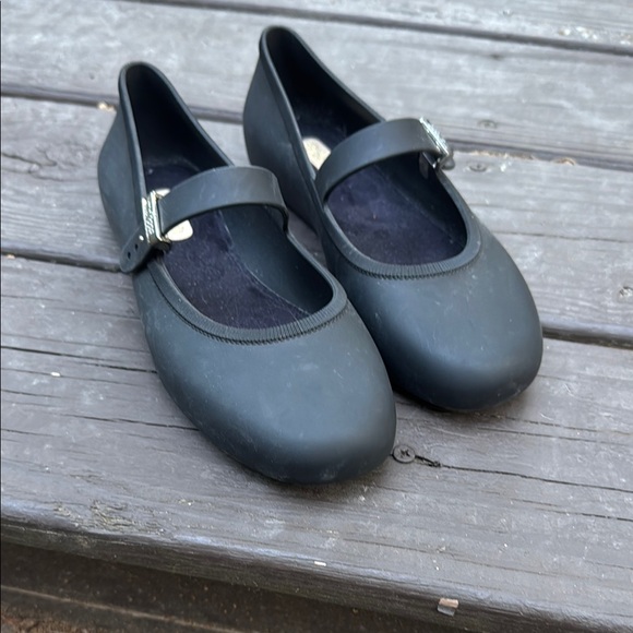 Melissa black Jelly style Mary Jane Girls Shoes size 5 - Picture 1 of 8